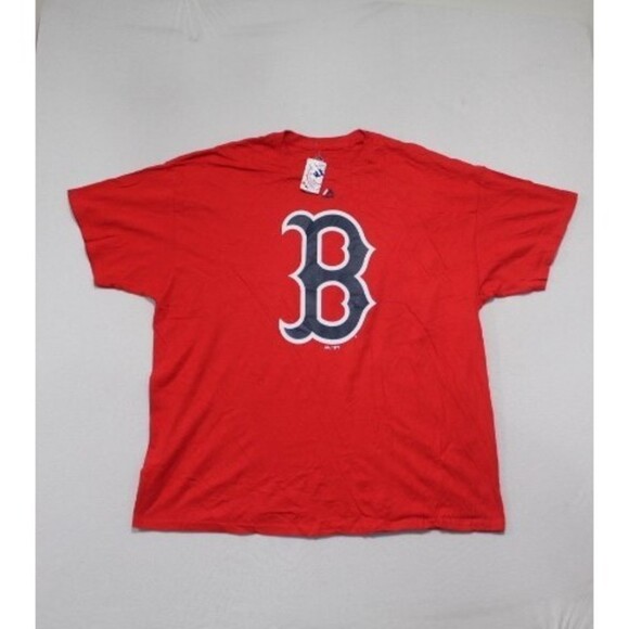 Boston Red Sox Men Tee Shirt B Logo Short Sleeve Size XXL - Picture 1 of 8